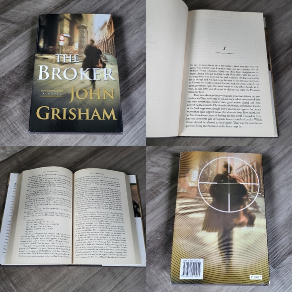 Lot of 4 Novels: The Reckoning, The Broker, The Journal Series & The Run - Picture 3 of 6